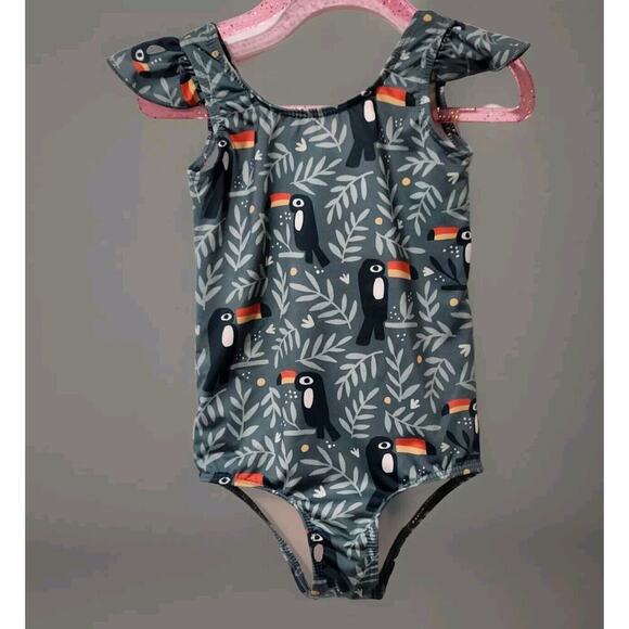 Winter Water Factory x Pearl Street‎ Toucan Swimsuit 2T - Picture 1 of 5